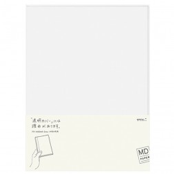 A4 Midori Cover Clear for MD notebook