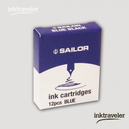 Jentle ink Blue 12 cartridges sailor