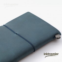 Traveler's Notebook azul (Tamaño Pasaporte)