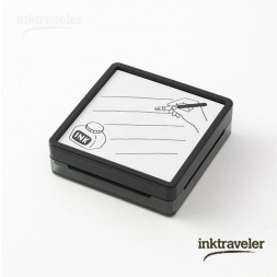midori stationery paintable pre-inked stamp