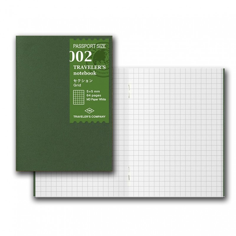 002 TN passport 002 Refill grid Notebook Basic Item MD paper TRC