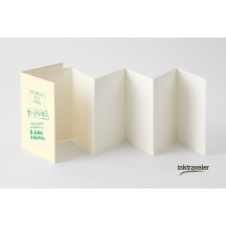 traveler’s company accordion fold passport refill