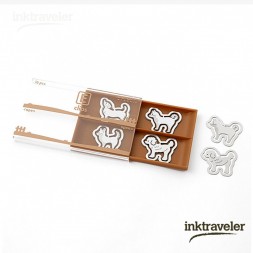 Midori Etching Clips Dogs