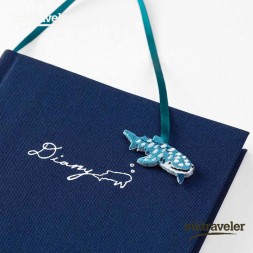 Midori Diary Embroidered bookmark Whale shark