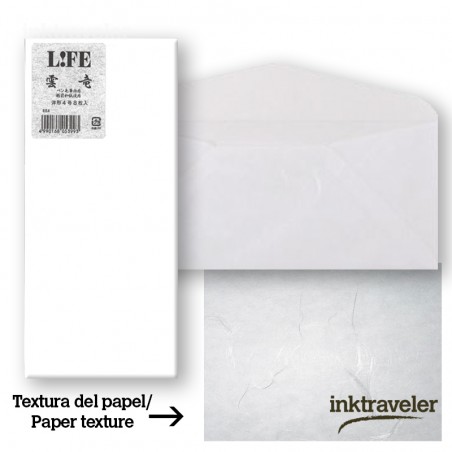 Paper Envelopes for A4 life with fiber texture