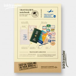 Traveler's Notebooks Limited set Airline (Tamaño Original) TRC