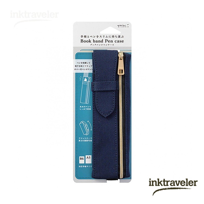 Blue Book Band Pen Case | Inktraveler
