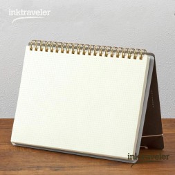 A5 Midori Notebook + Stand dots gridded