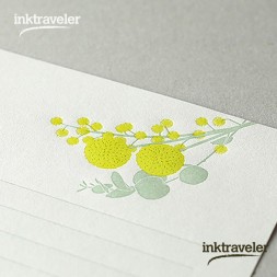 set cartas midori ramo de mimosas 461 Escritorio de diseño