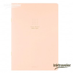 midori a5 Notebook Color Dot Grid pink