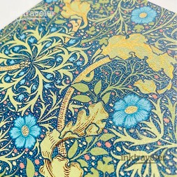 a5 pont-neuf dots notebook William Morris Seaweed