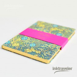 a5 pont-neuf dots notebook William Morris Seaweed
