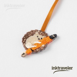 Midori Bookmark Sticker Embroidery Hedgehog