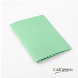 midori a5 Notebook Color Dot Grid Green