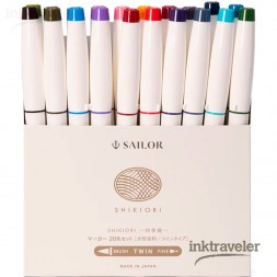 Sailor Brush pen 20 Colores...