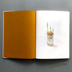 A5 Mujinzo Hyacinth Notebook - Quality Covers | InkTraveler