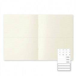 A5 midori pack 3 Notebook Light ruled MD paper