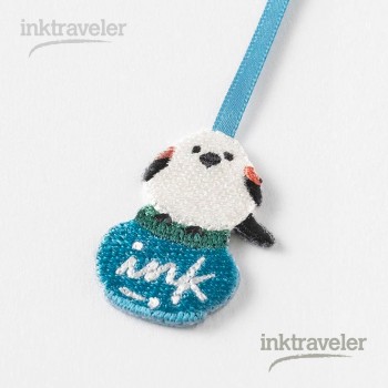 Midori Embroidery Bookmarker Long-tailed Tit