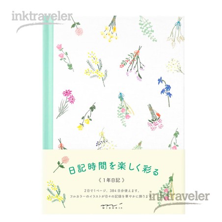 midori Journal Dry Flower
