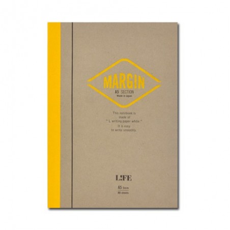 A5 Life Margin Cuaderno cuadriculado