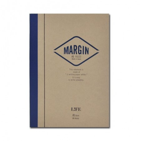 A5 Life margin cuaderno Rayado