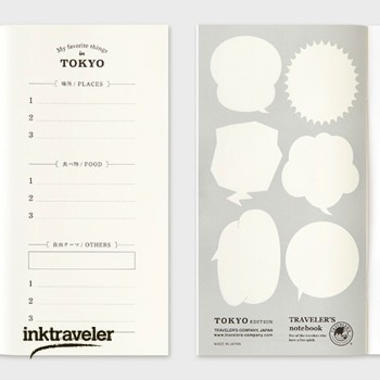 Preorder trc tokyo postcards refill (regular size)