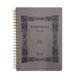 A5 Life Symphony 100 Páginas cuaderno Rayado