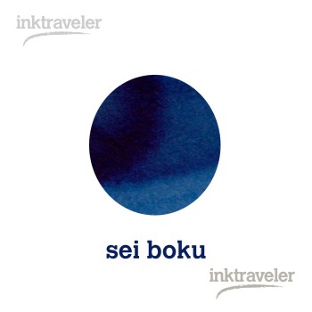 Seiboku Tinta de Registrador Azul/Negro sailor