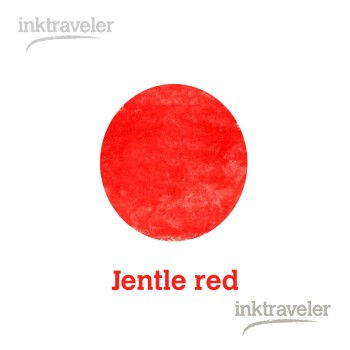 Jentle ink red 12 cartridges sailor