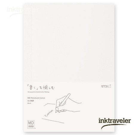 A5 midori cotton Blank notebook