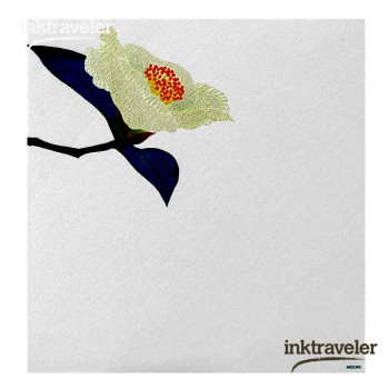 midori Letter Pad Iyo washi Silk-Printing Japanese Stewartia 139