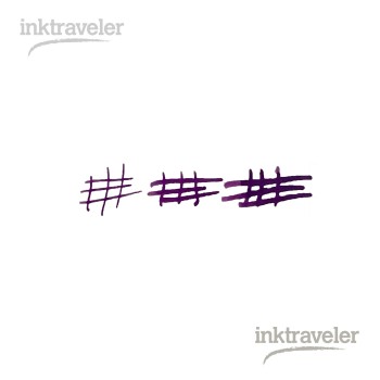 Variación del trazo del plumín Tsuru de José Munuera